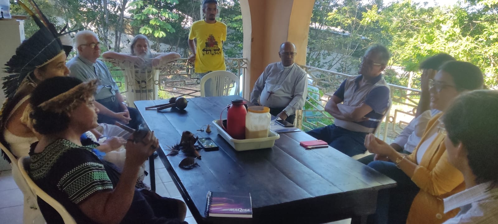 Dom Limacêdo Antonio participa de reunião com a Funai em área indígena no Grande Recife